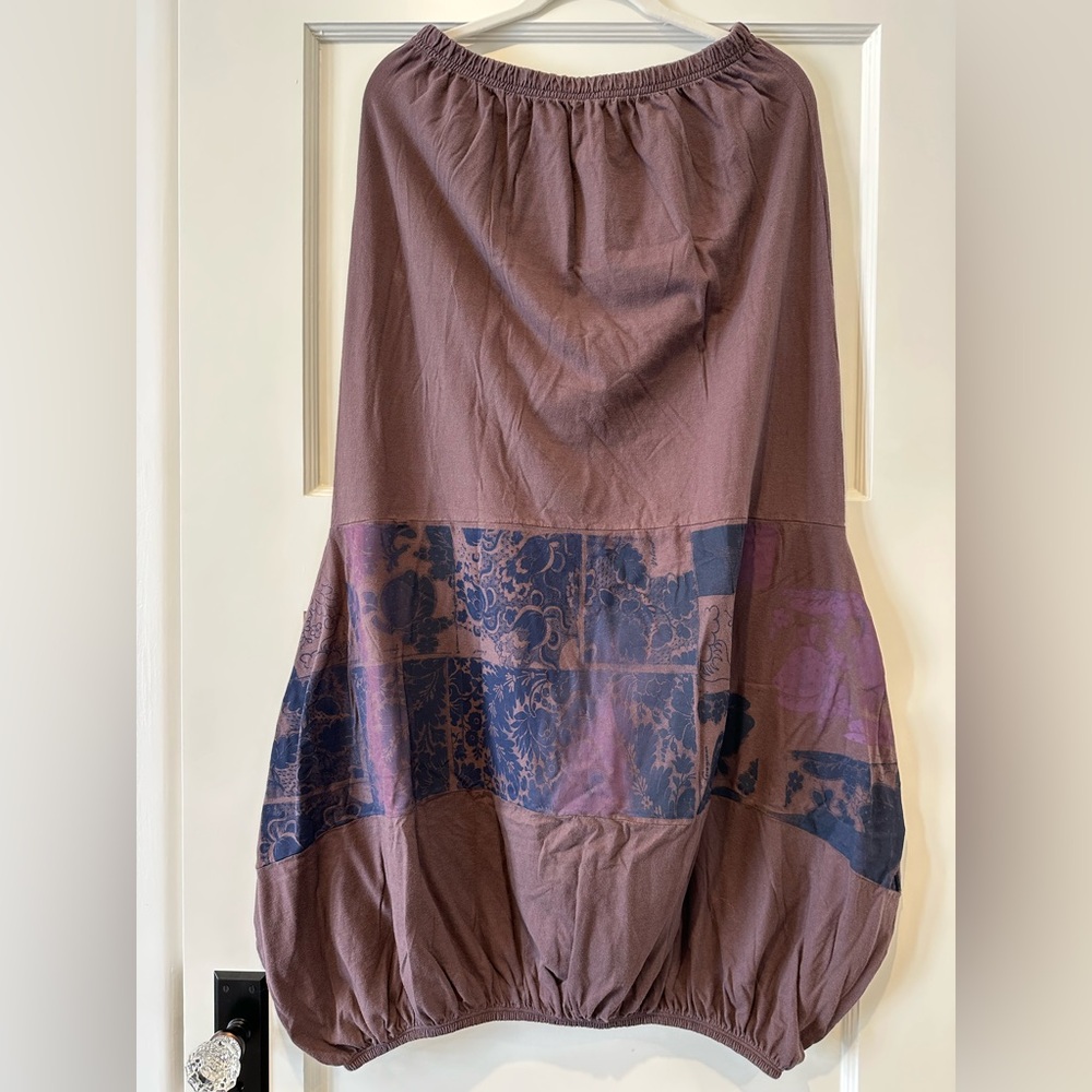 Blue Fish Sprig Skirt in Sparrow - NWT!